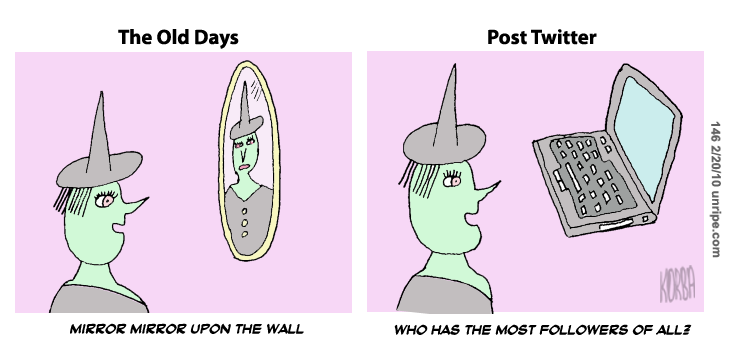 Cartoon 146 – more Twitter followers